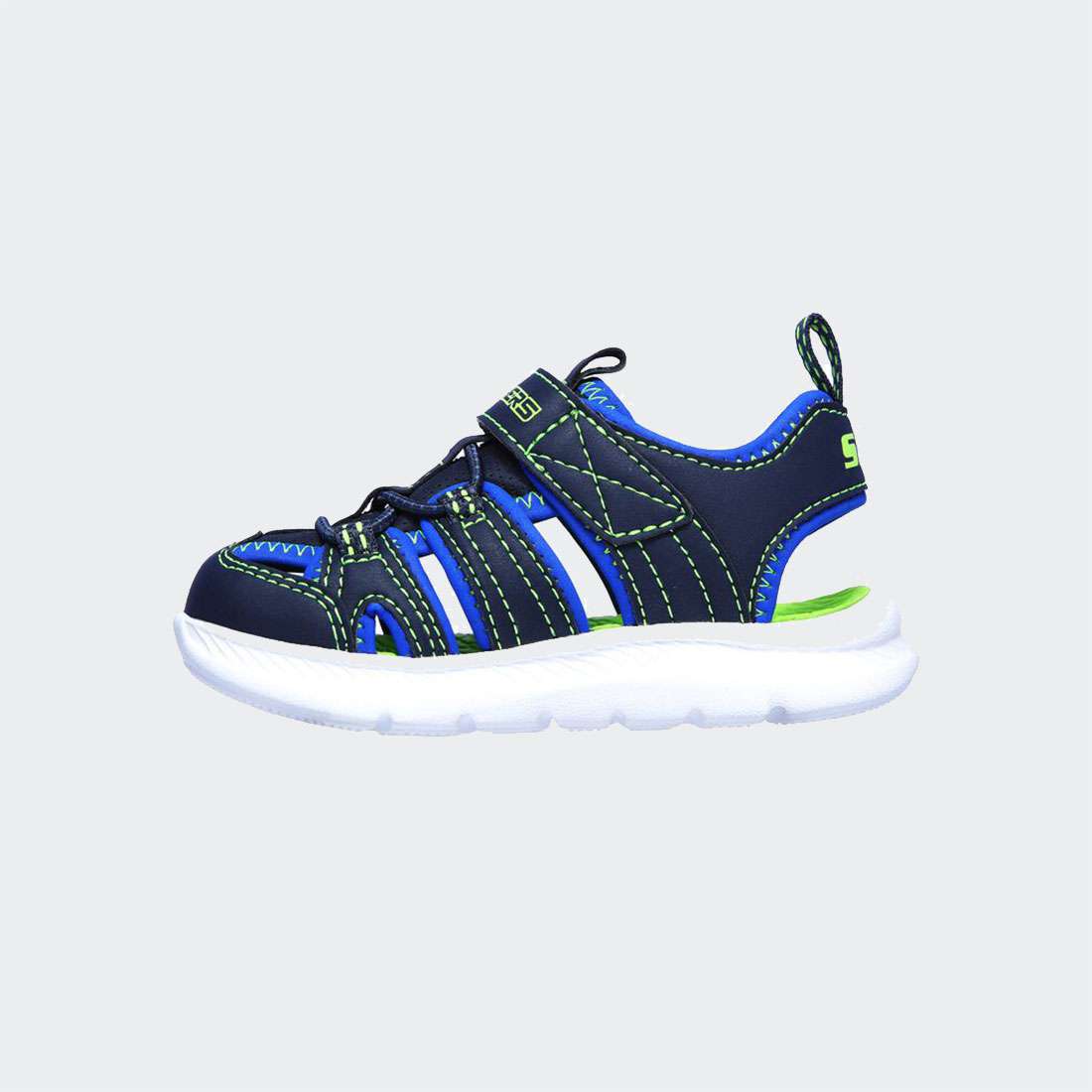 SKECHERS C-FLEX NAVY/LIME