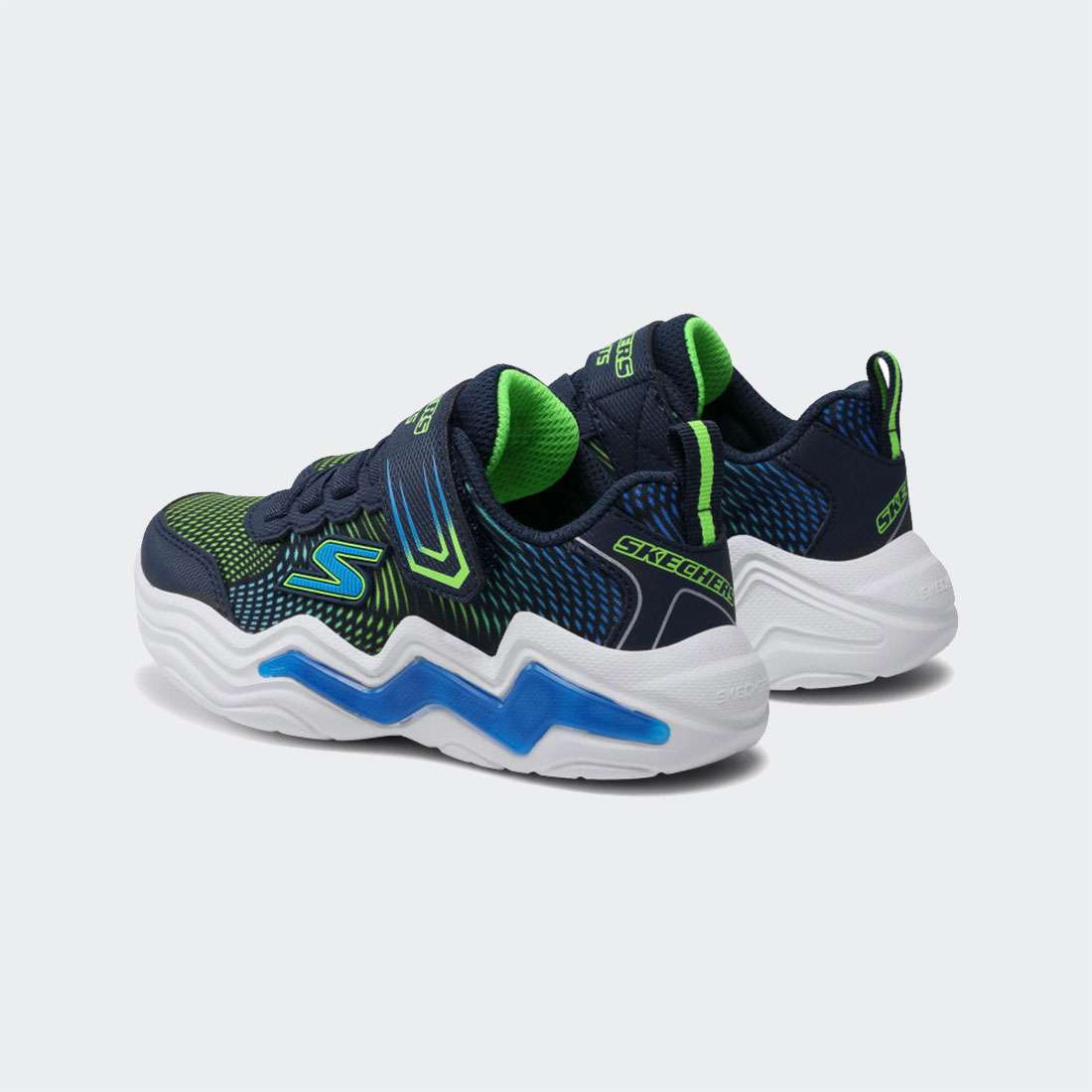 TENIS SKECHERS ERUPTERS NAVY/LIME