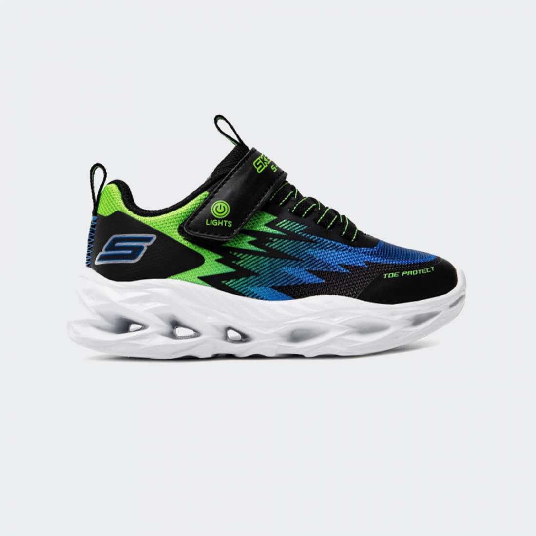 SKECHERS VORTEX FLASH BLACK/LIME