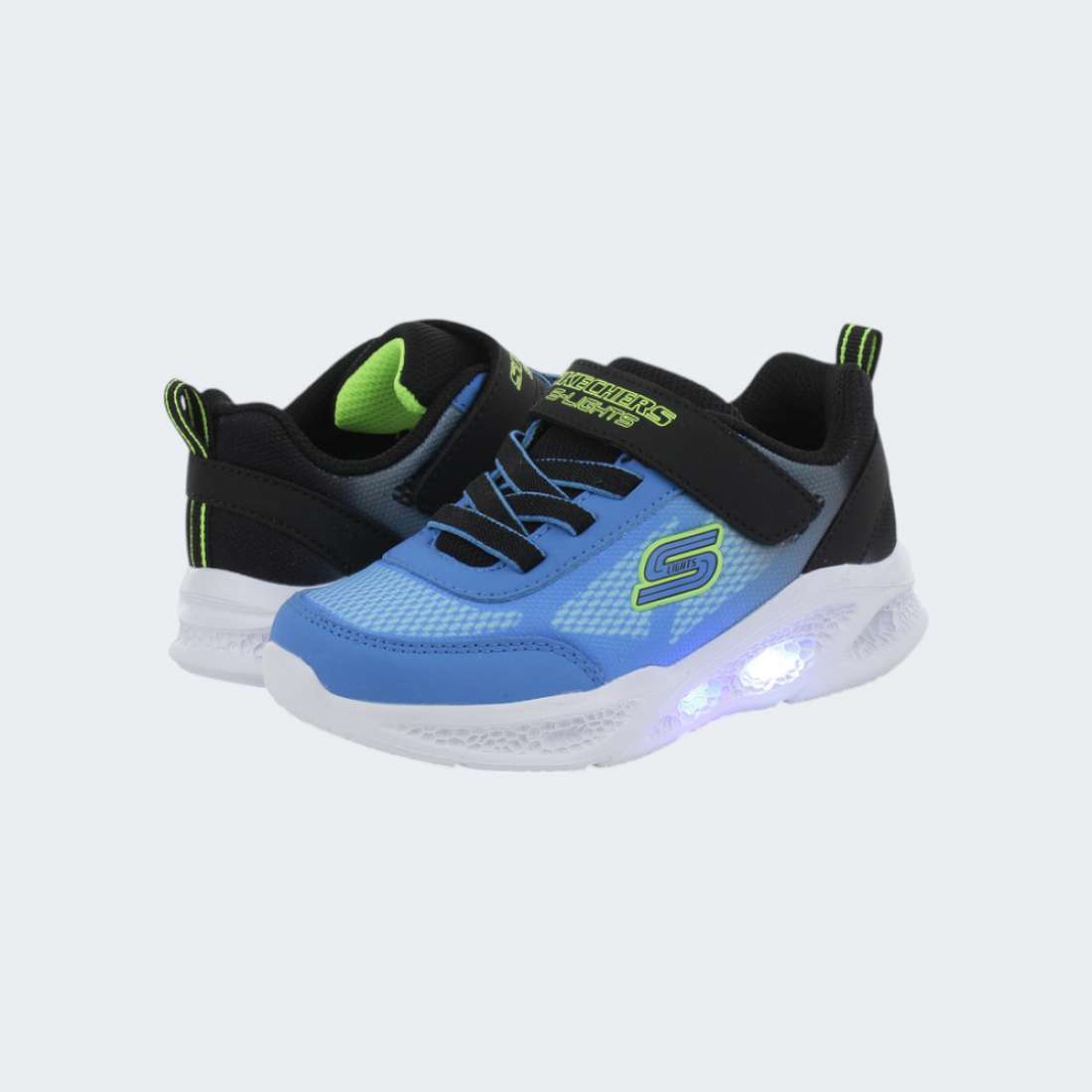 SKECHERS METEOR BLACK/SILVER