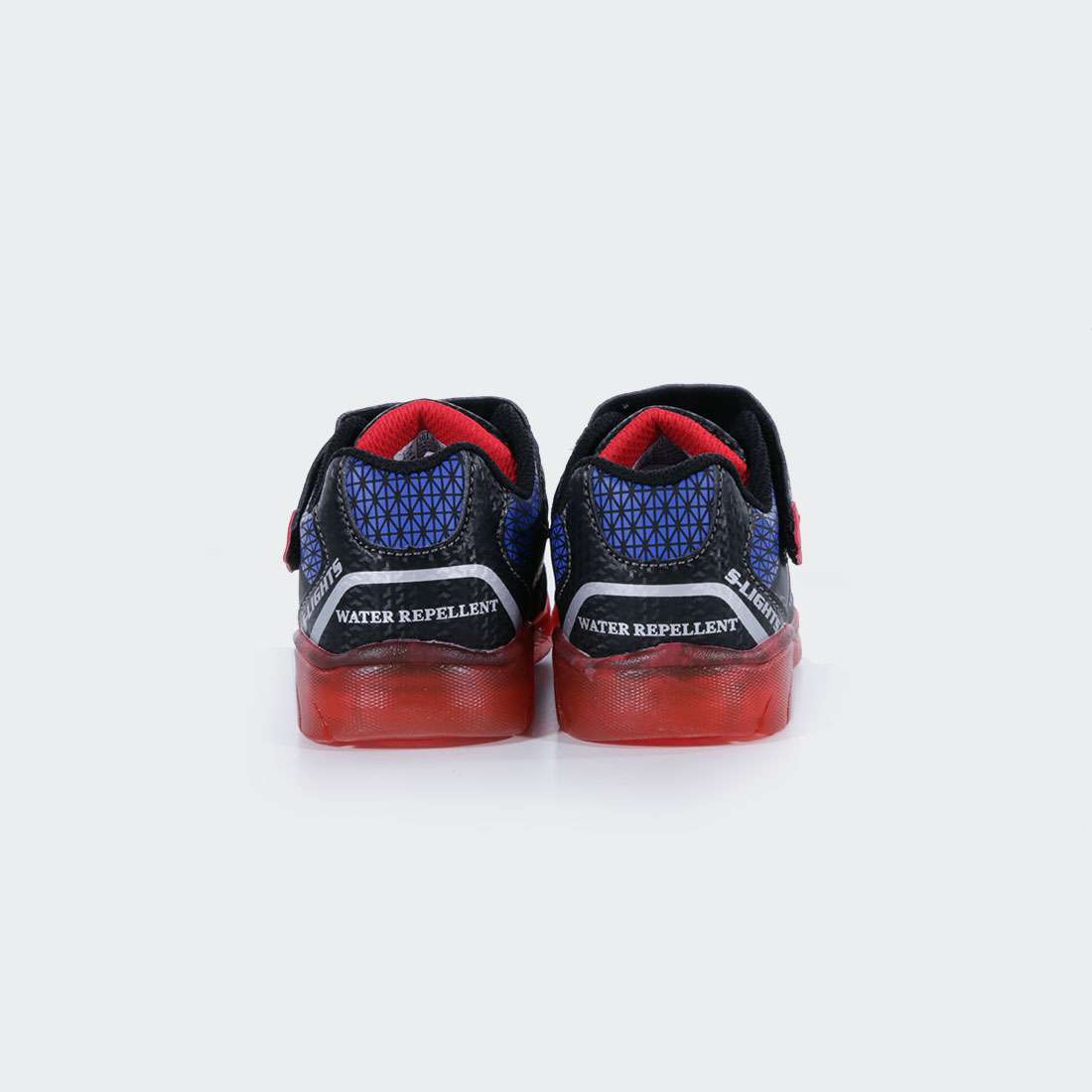 SKECHERS ILLUMI-BRIGHT BLACK/RED/BLUE