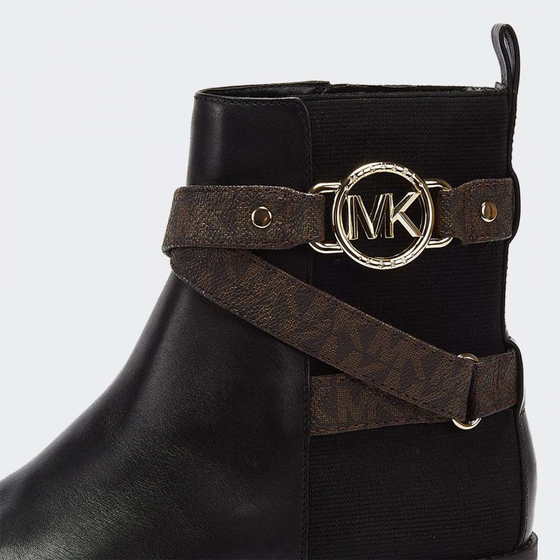 BOTAS MICHAEL KORS RORY FLAT BLK/BROWN