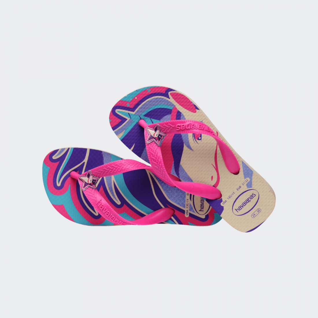 HAVAIANAS KIDS FANTASY BEIGE/MAGENTA
