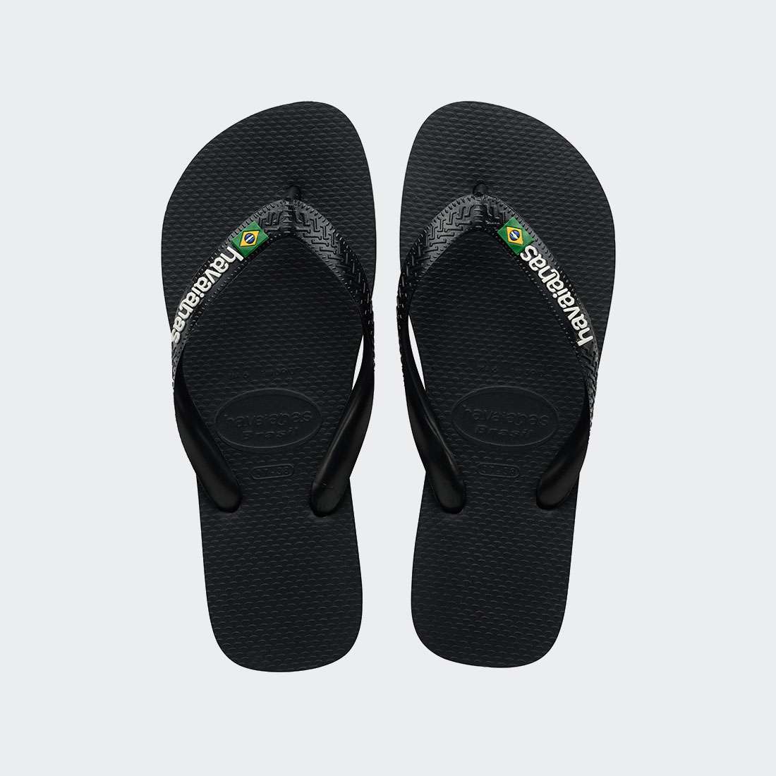 HAVAIANAS BRASIL LOGO BLACK