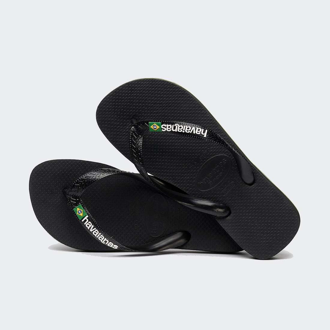 HAVAIANAS BRASIL LOGO BLACK