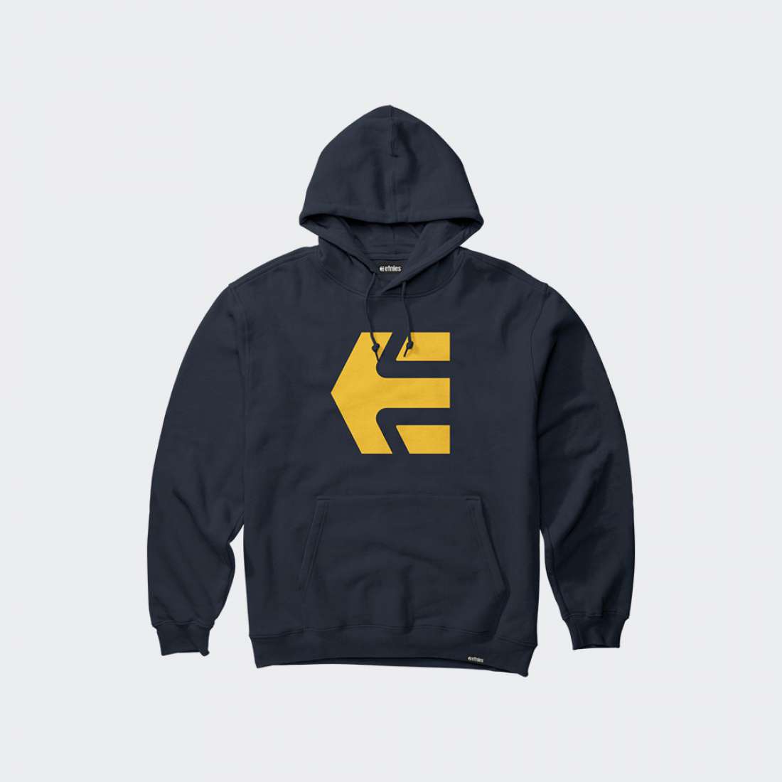 HOODIE ETNIES CLASSIC ICON NAVY/YELLOW