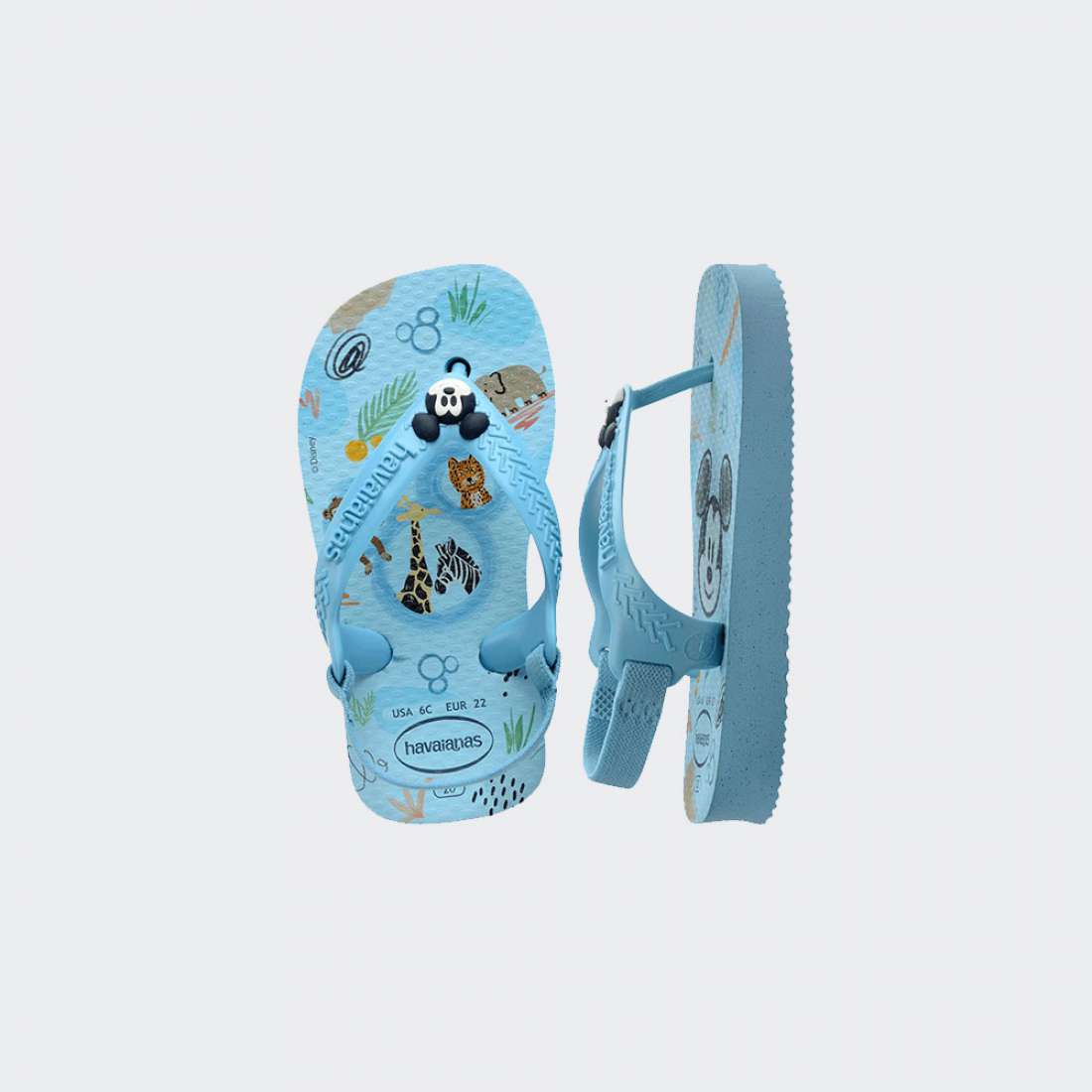HAVAIANAS BABY DISNEY CLASSIC II LAVENDER BLUE