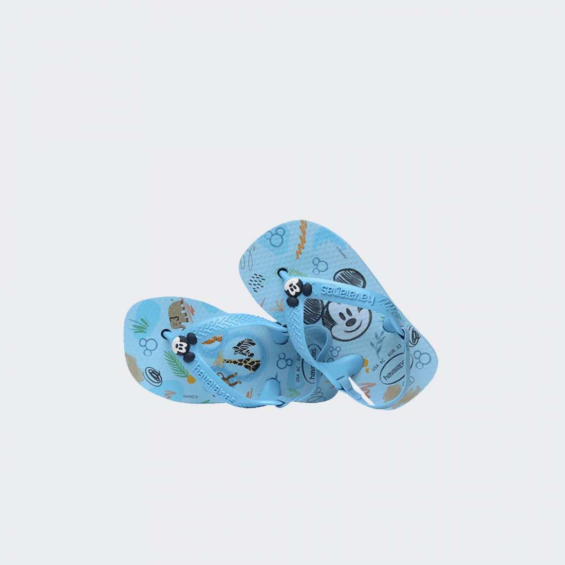 HAVAIANAS BABY DISNEY CLASSIC II LAVENDER BLUE