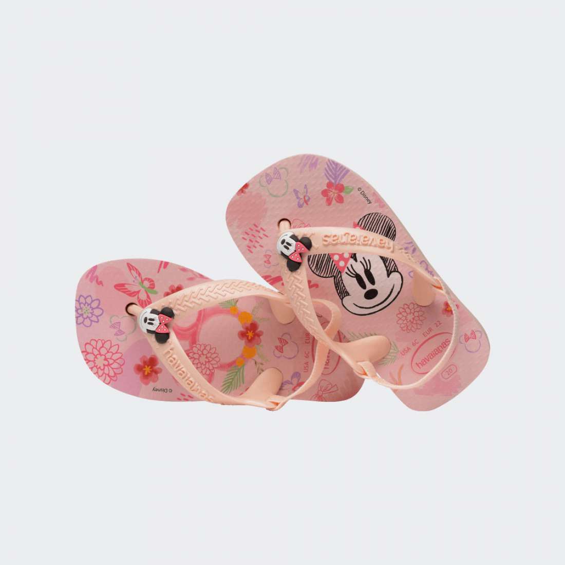 HAVAIANAS BABY DISNEY CLASSIC II BALLET ROSE/PINK