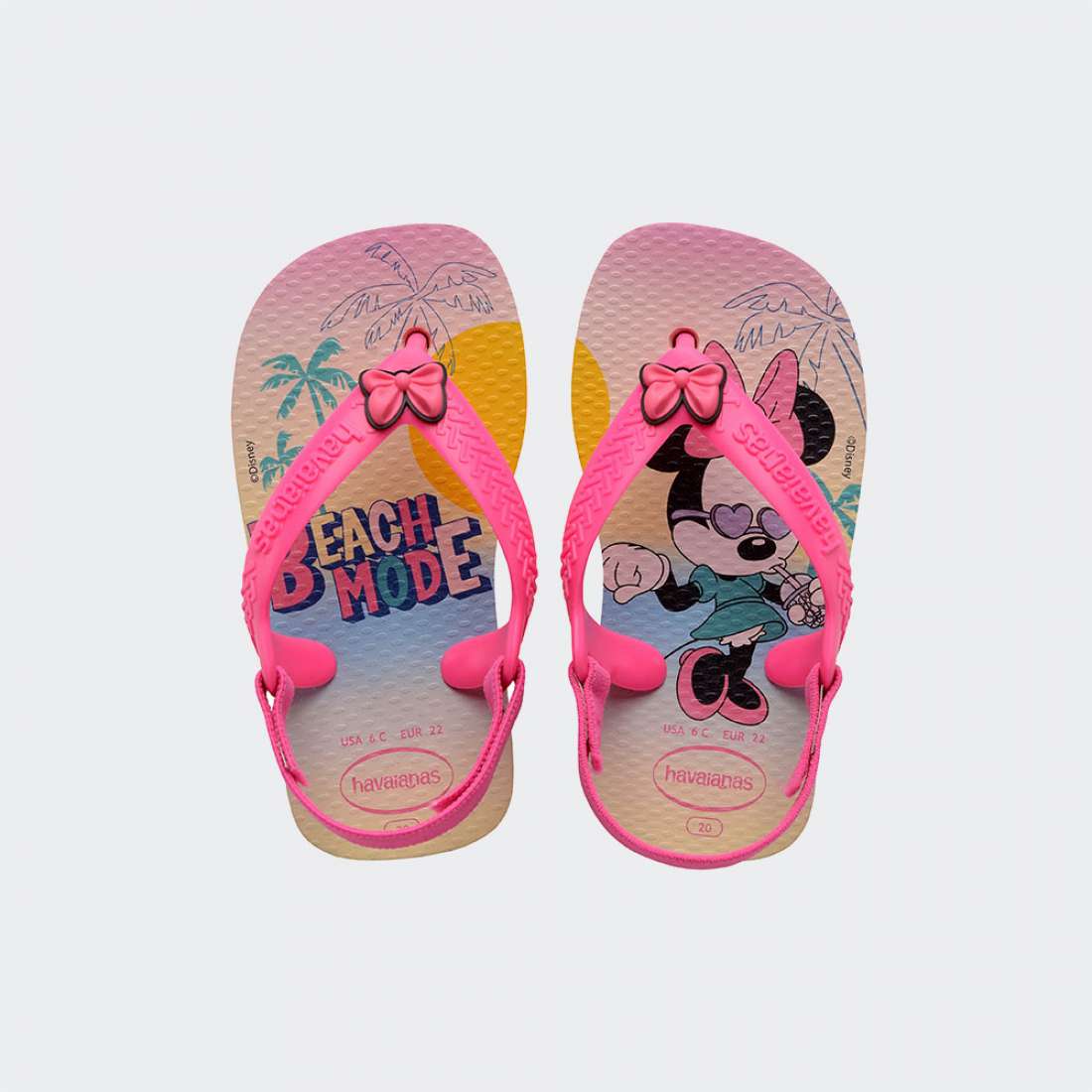 HAVAIANAS KIDS BABY DISNEY CLASSICS II PINK