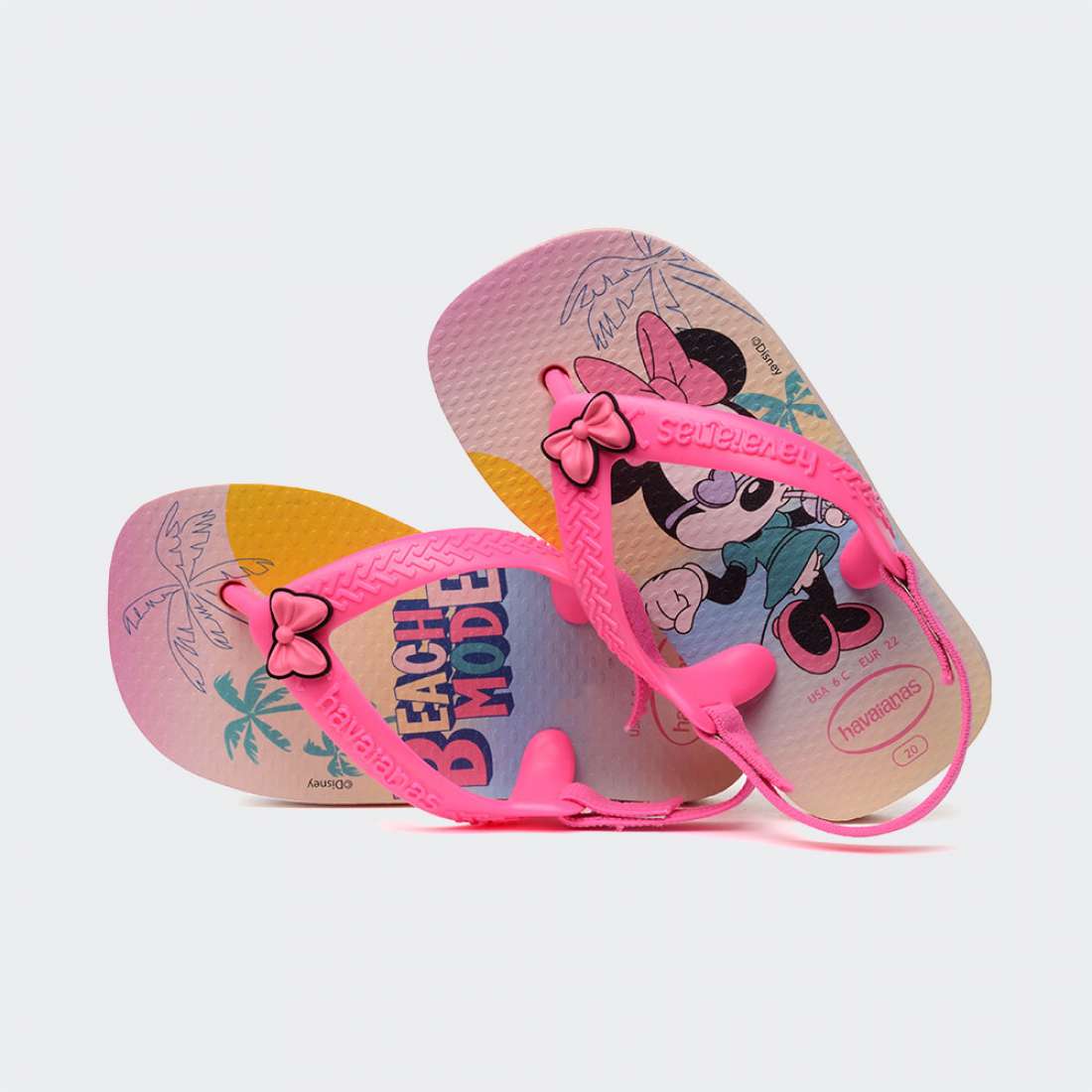 HAVAIANAS KIDS BABY DISNEY CLASSICS II PINK