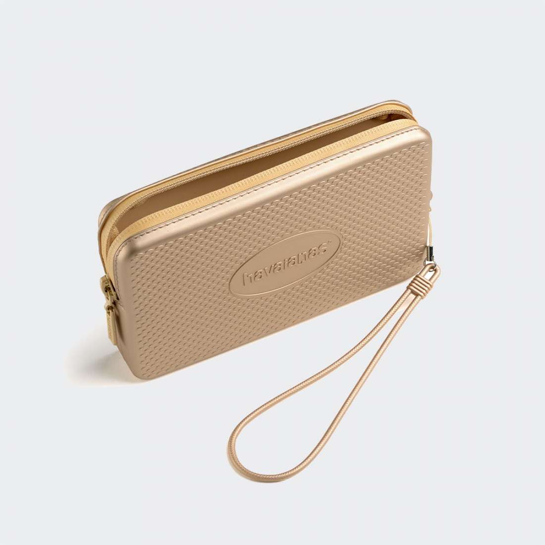 BOLSA HAVAIANAS MINI BAG LOGO CHAMPAGNE