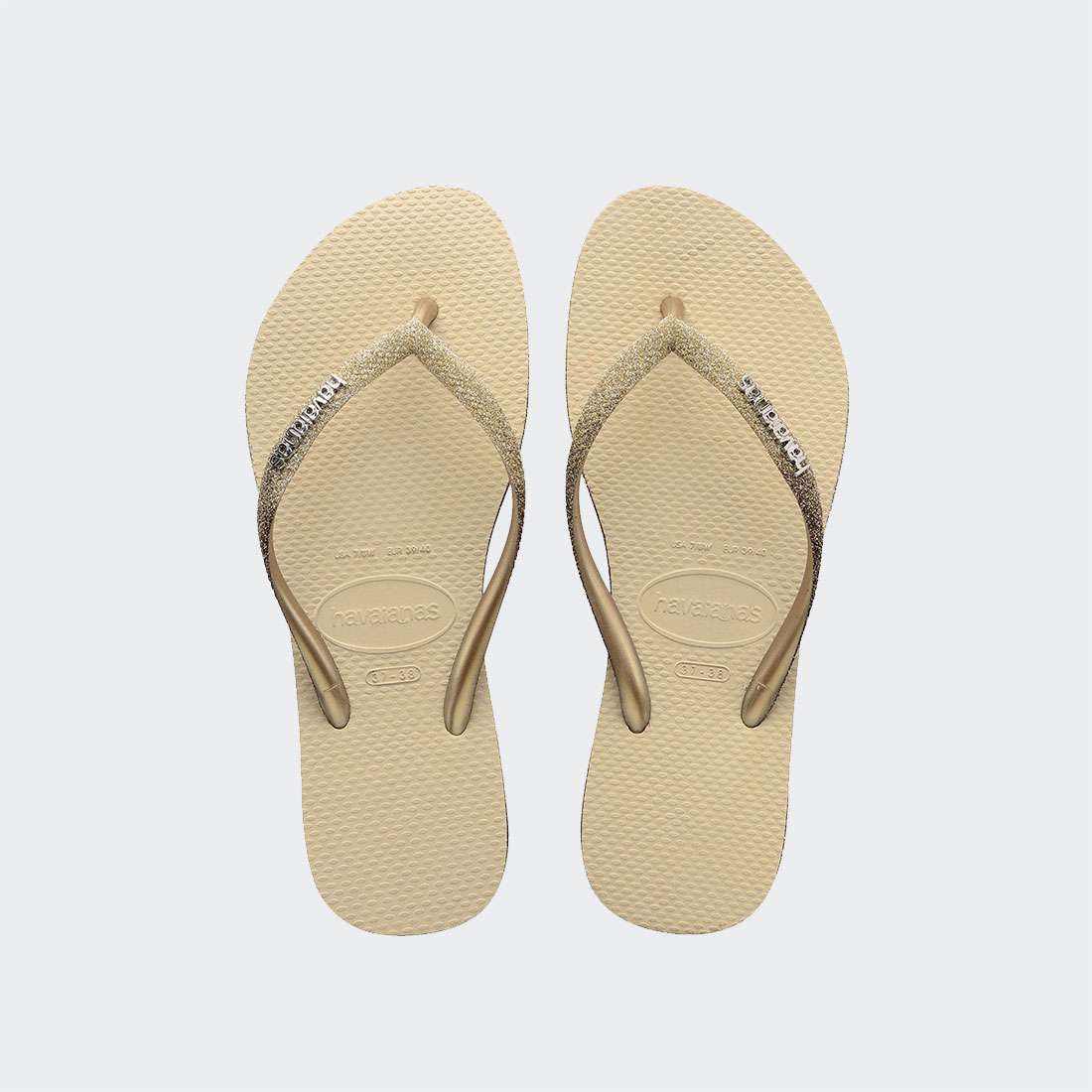 HAVAIANAS SLIM SPARKLE II SAND GREY