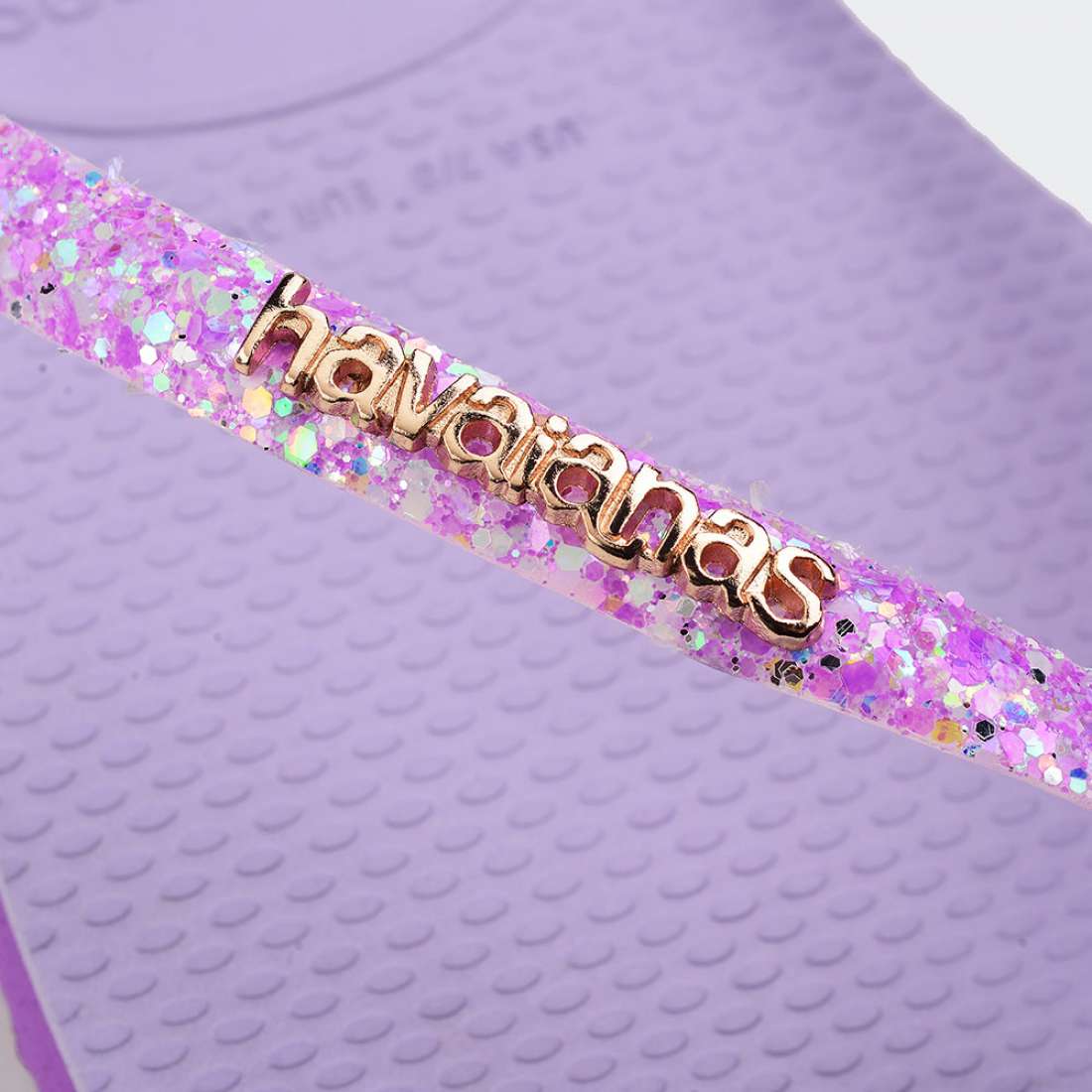 HAVAIANAS SLIM GLITTER FLOURISH PURPLE