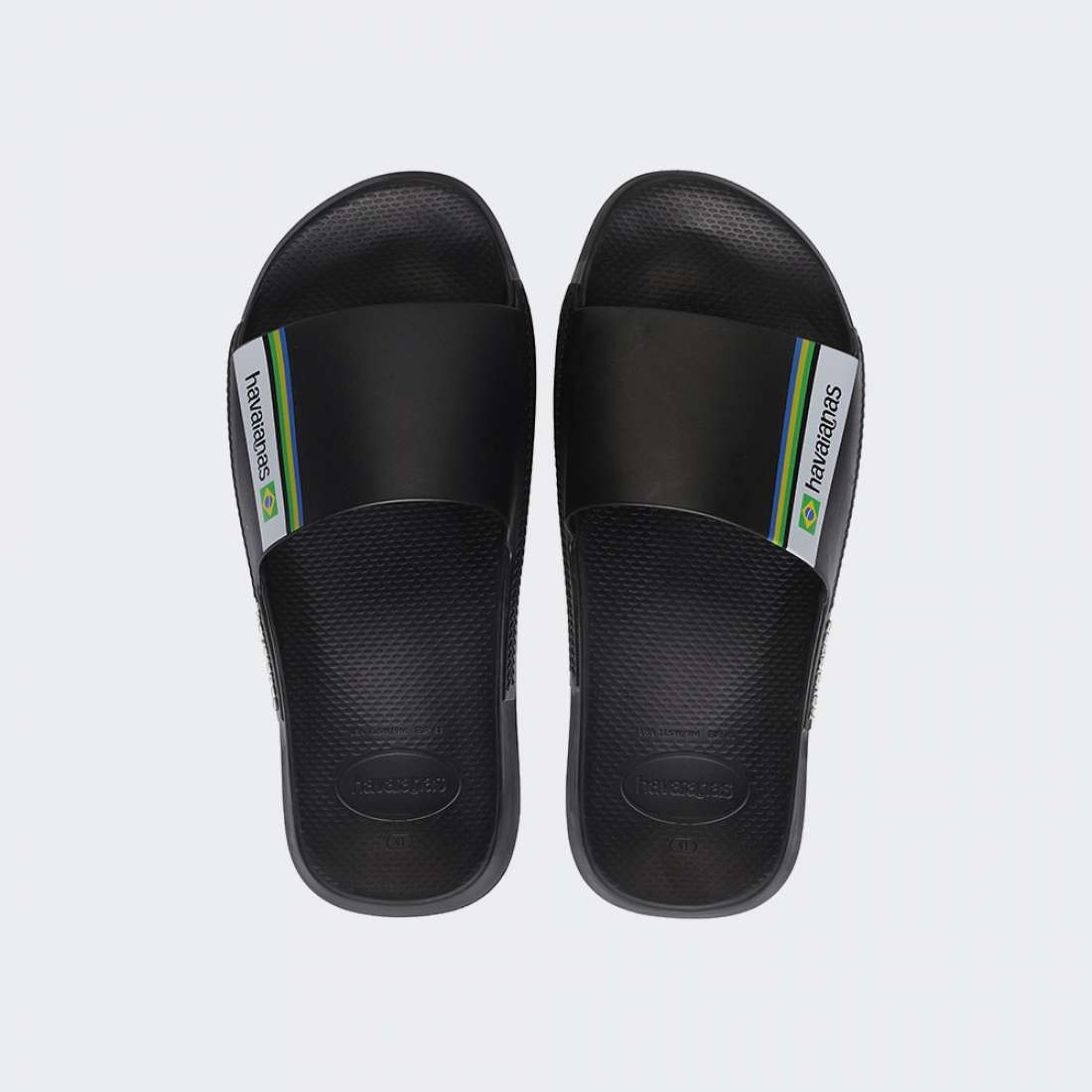 HAVAIANAS SLIDE BRASIL BLACK