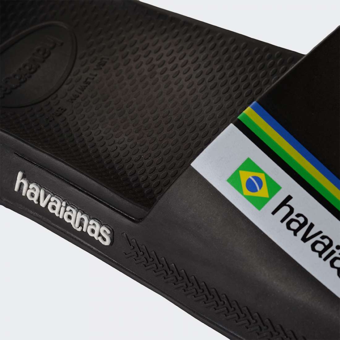 HAVAIANAS SLIDE BRASIL BLACK