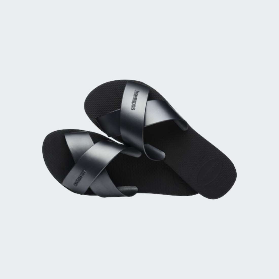 HAVAIANAS AQUA METALLIC BLACK