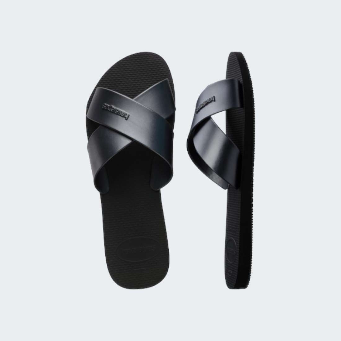HAVAIANAS AQUA METALLIC BLACK