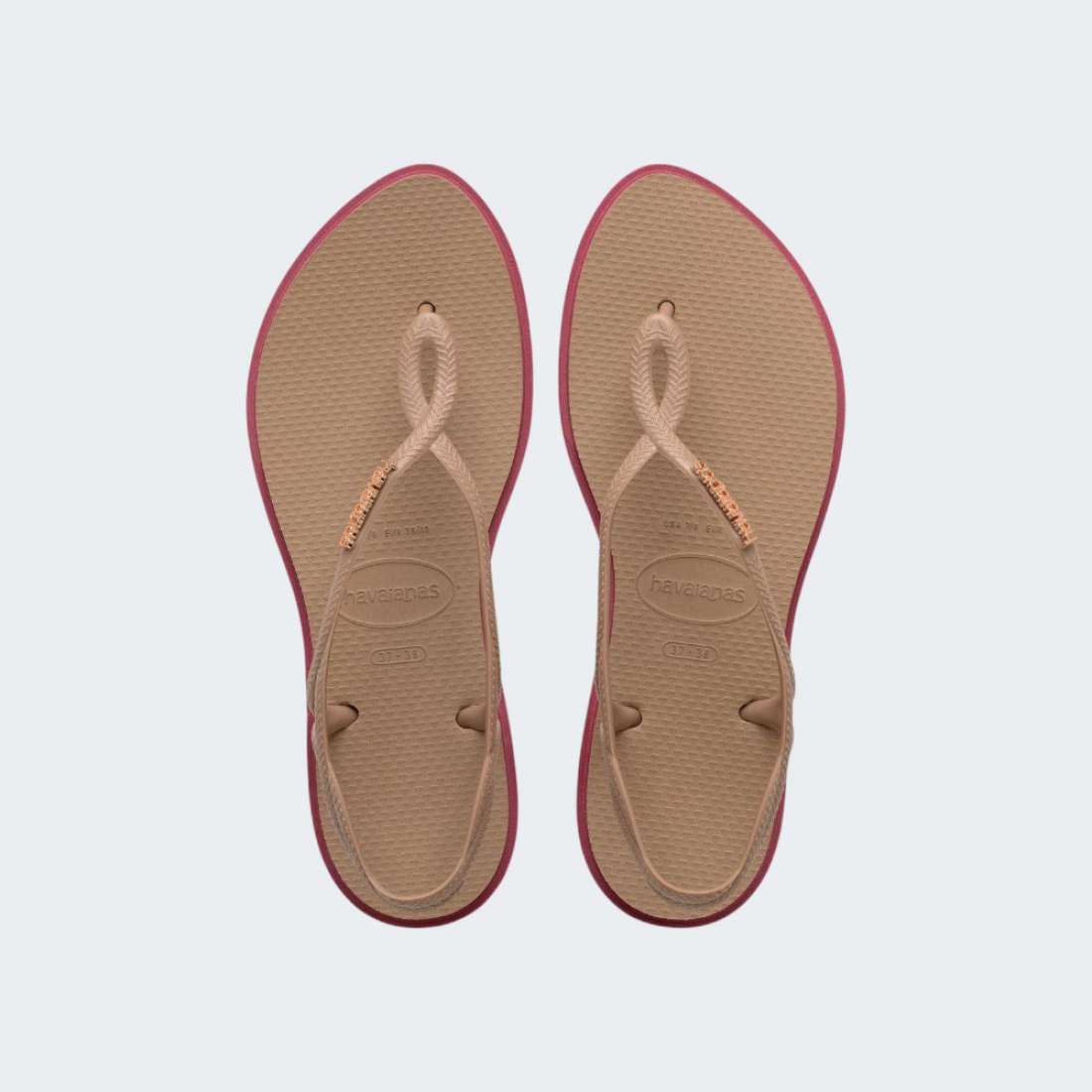 HAVAIANAS  LUNA POINT ROSE GOLD