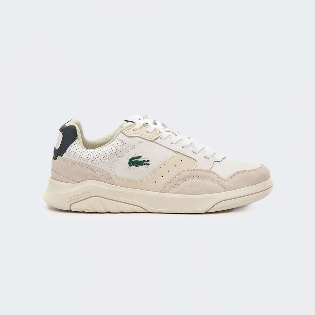 LACOSTE GAME ADVANCE LUXE WHITE/DARK GREEN