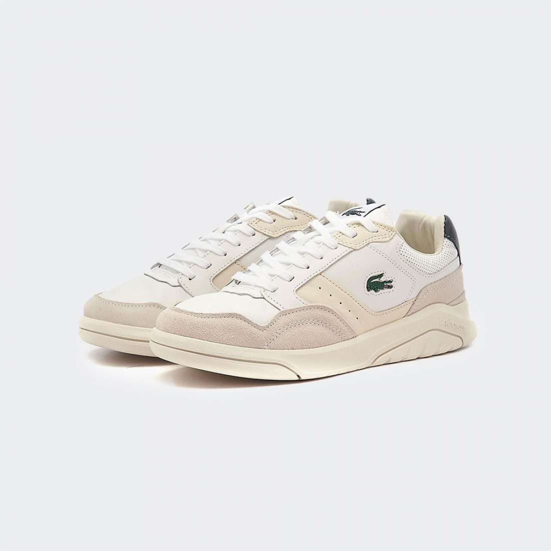 LACOSTE GAME ADVANCE LUXE WHITE/DARK GREEN