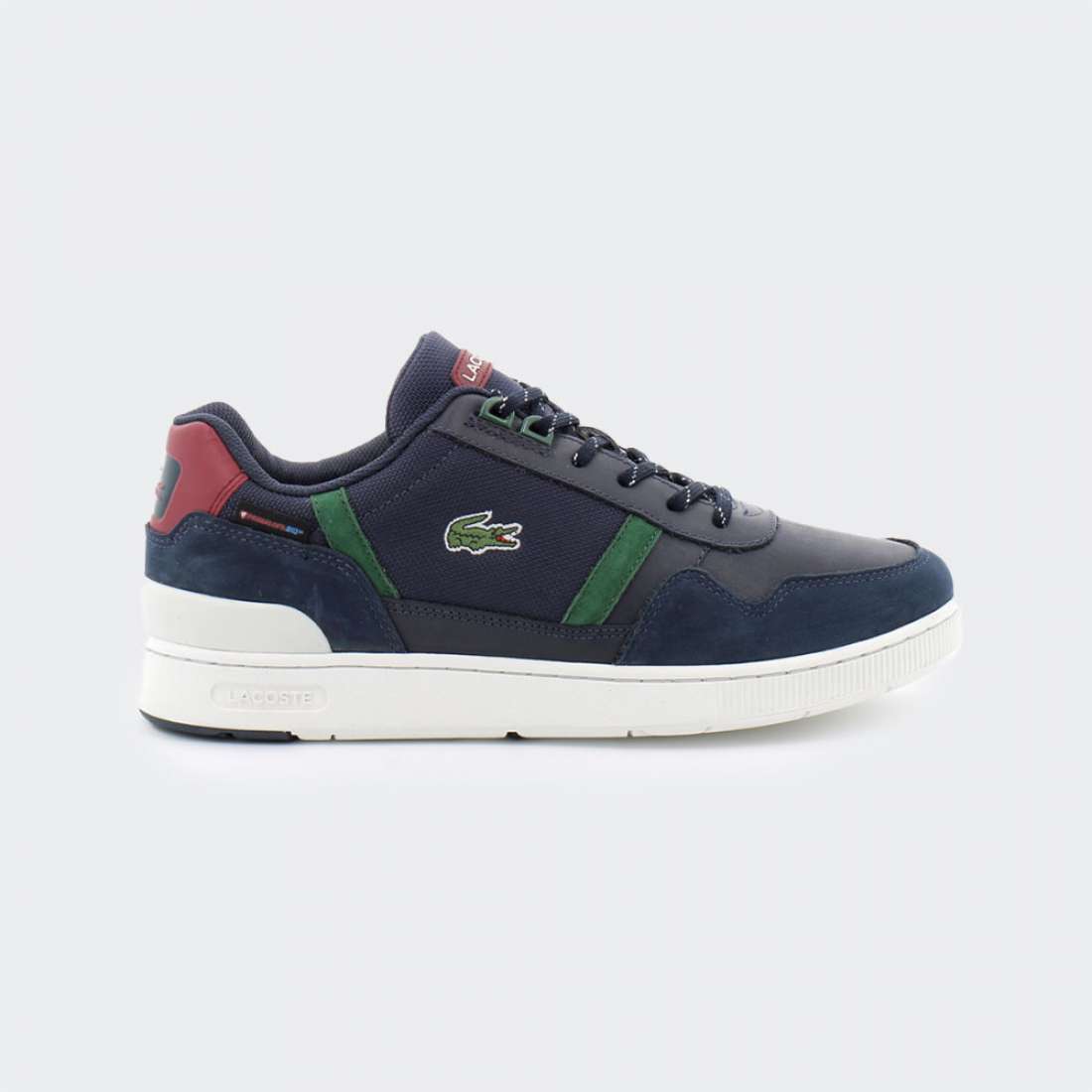 LACOSTE T-CLIP NAVY/DK GRN