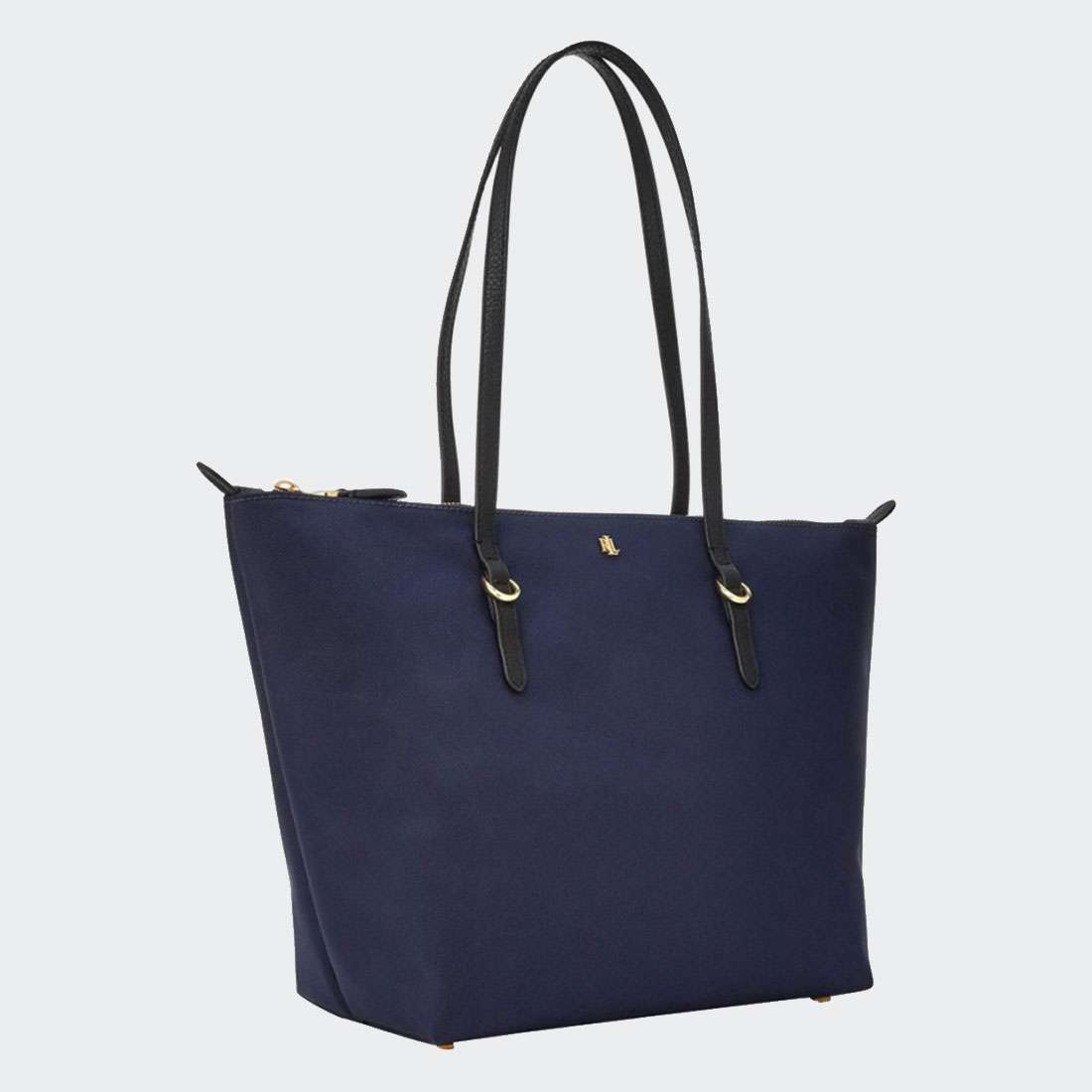 MALA RALPH LAUREN FAUX PEBBLE NAVY