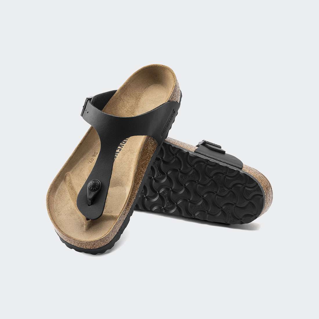 SANDÁLIAS BIRKENSTOCK GIZEH BLACK/BLACK