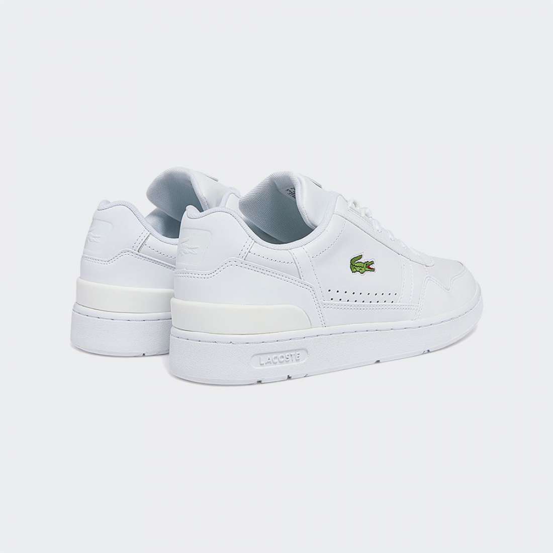 LACOSTE T-CLIP WHITE/WHITE