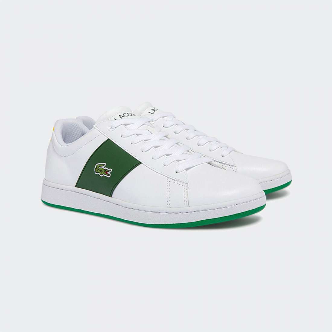 LACOSTE CARNABY EVO 072 WHT/GRN