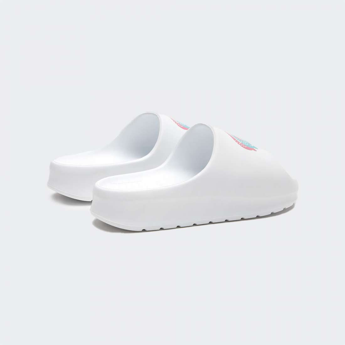 CHINELOS LACOSTE SERVE 2.0 W WHT/DK TRQS