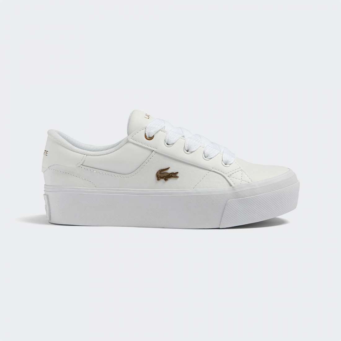 LACOSTE ZIANE PLATFORM WHT/WHT