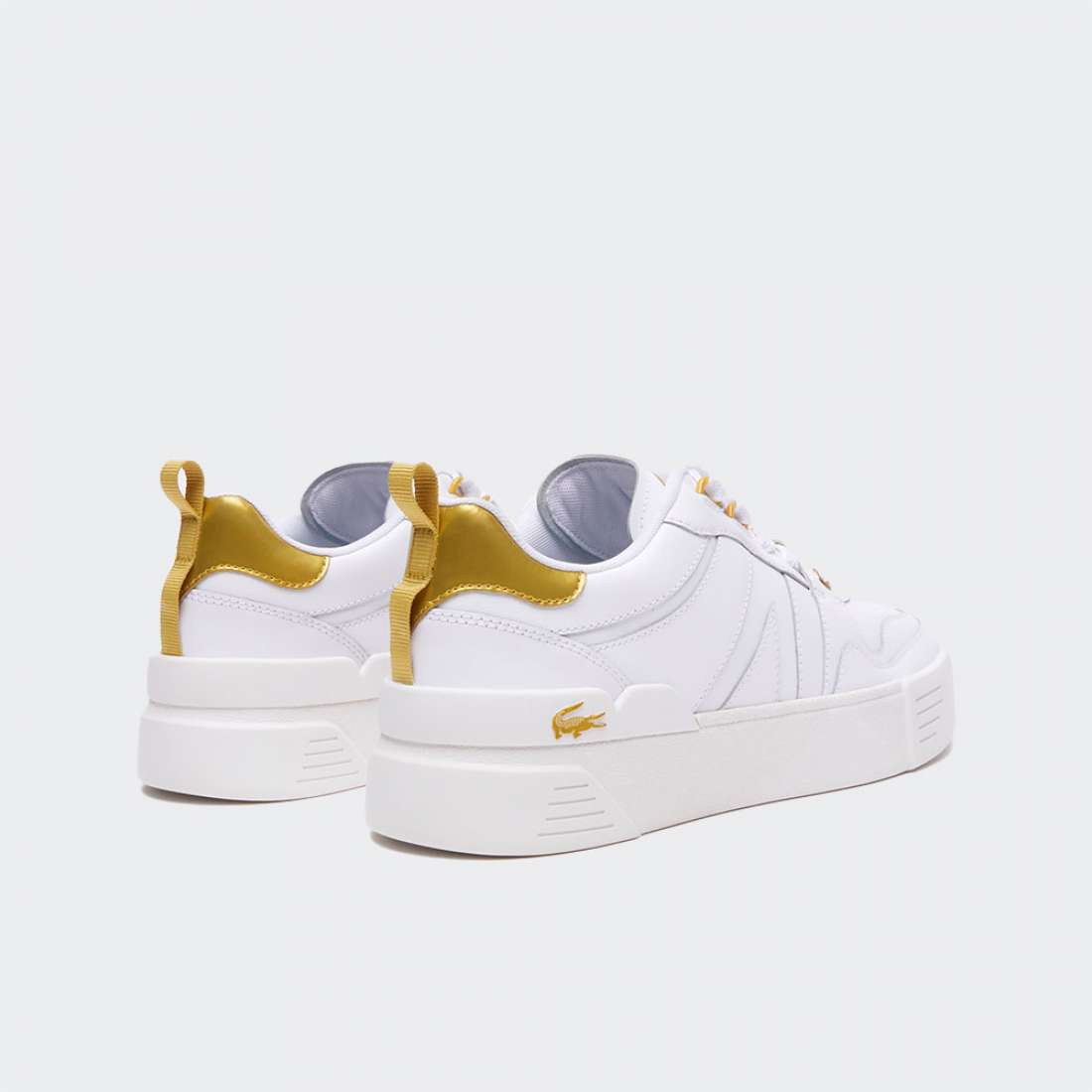 LACOSTE L002 W WHT/GLD