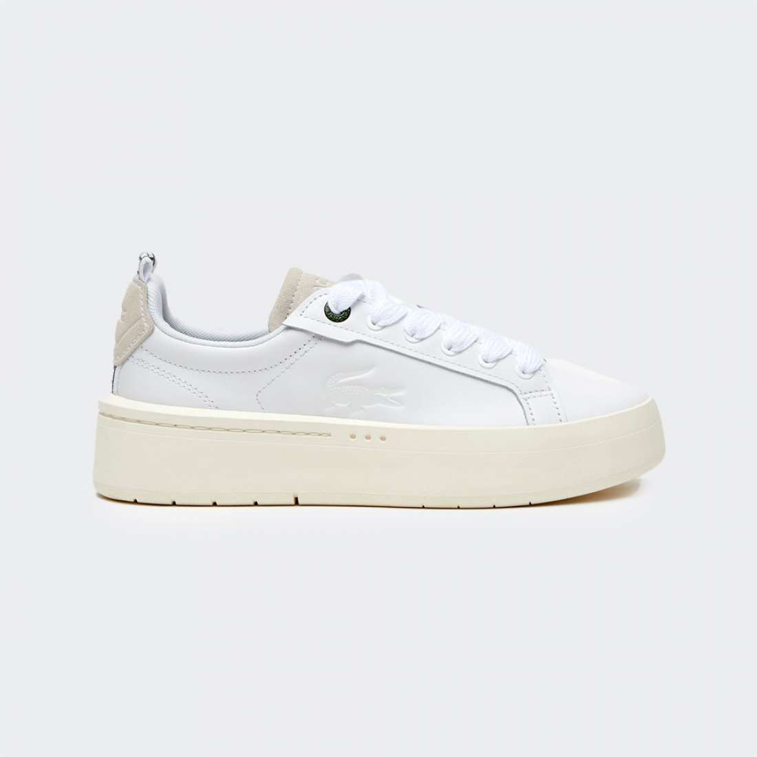LACOSTE CARNABY PLATFORM WHT/OFF WHT