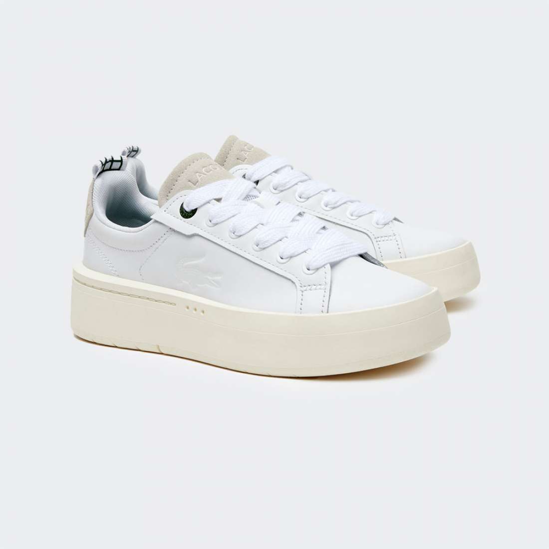 LACOSTE CARNABY PLATFORM WHT/OFF WHT