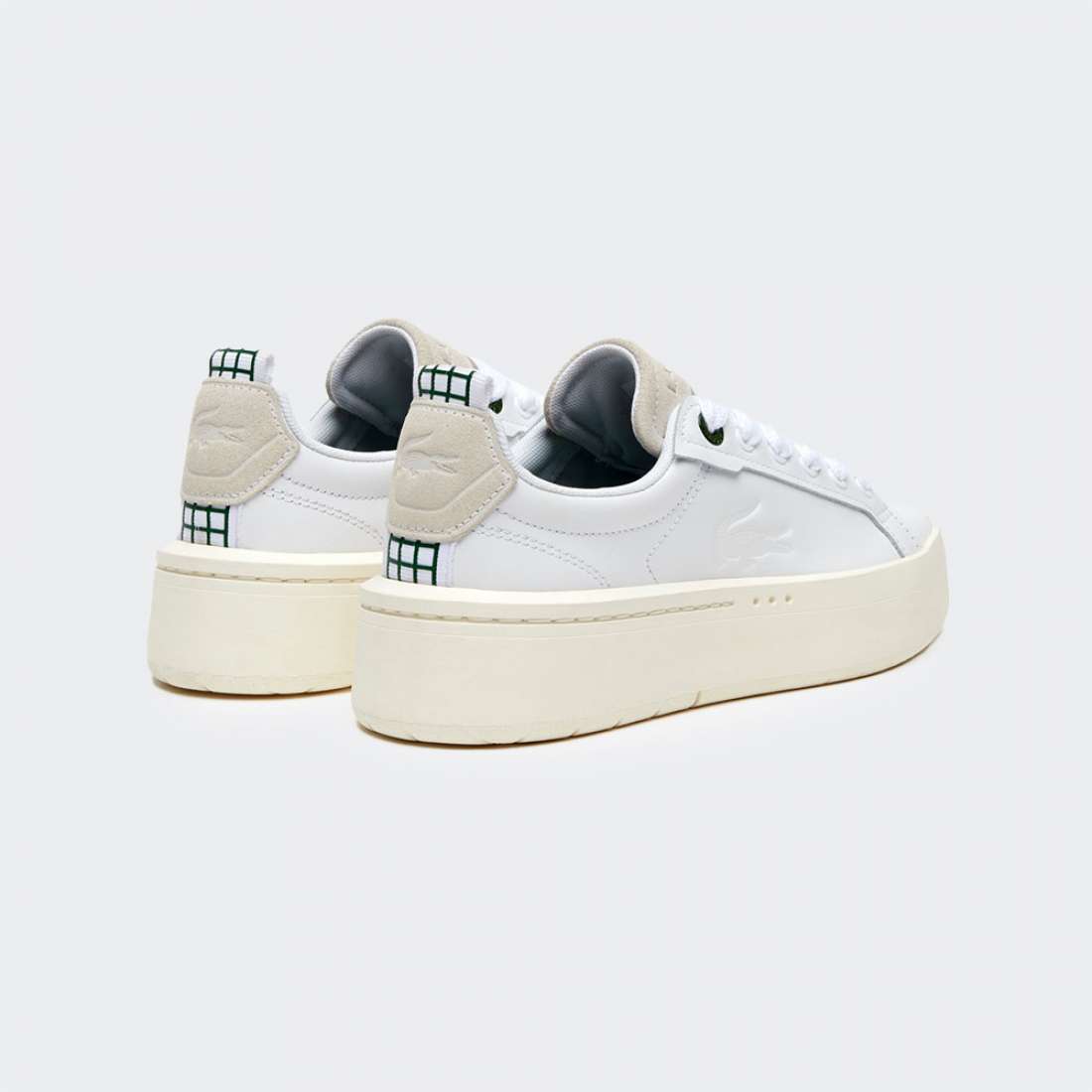LACOSTE CARNABY PLATFORM WHT/OFF WHT