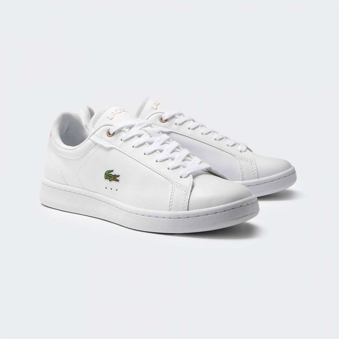 LACOSTE CARNABY PRO W WHT/LT PNK