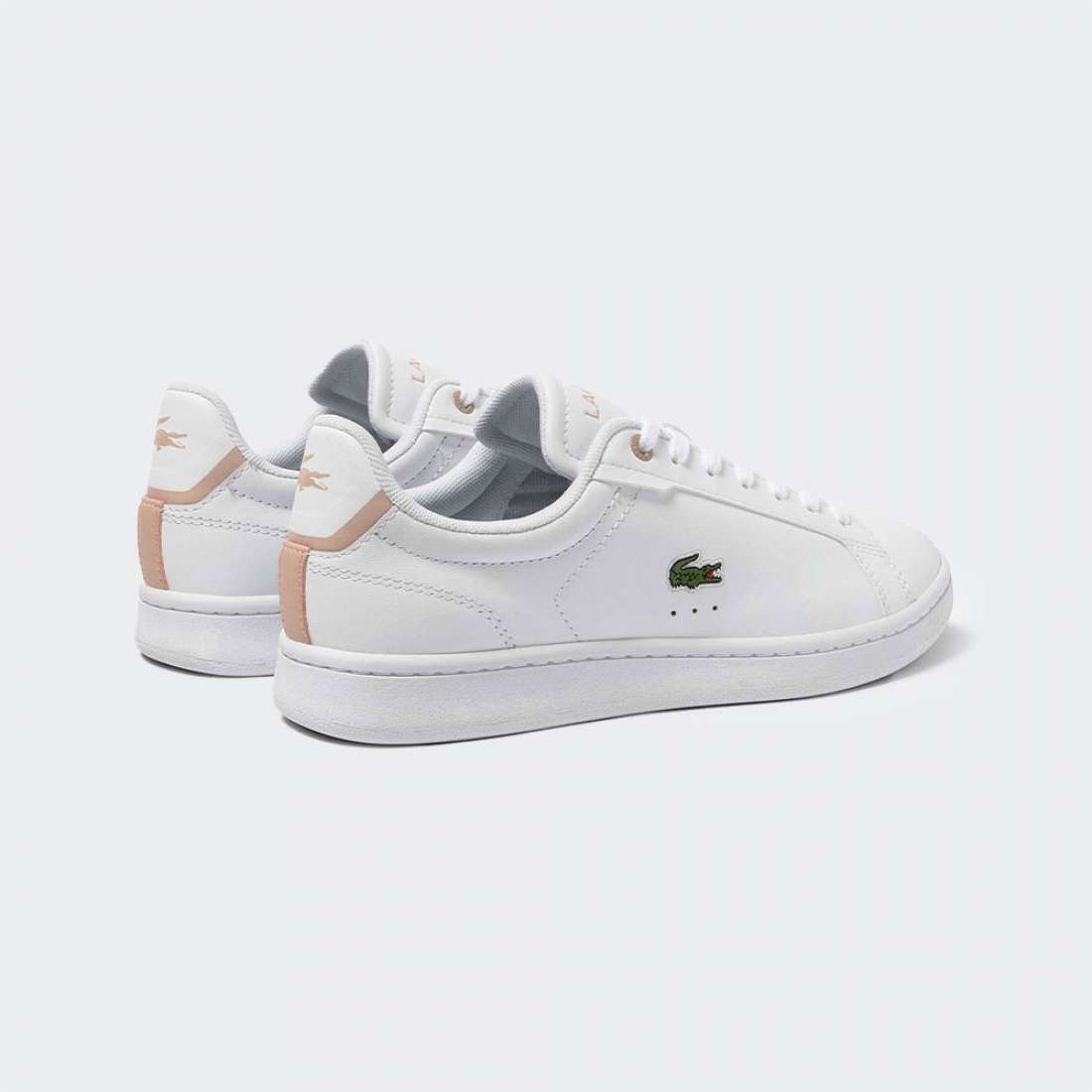 LACOSTE CARNABY PRO W WHT/LT PNK