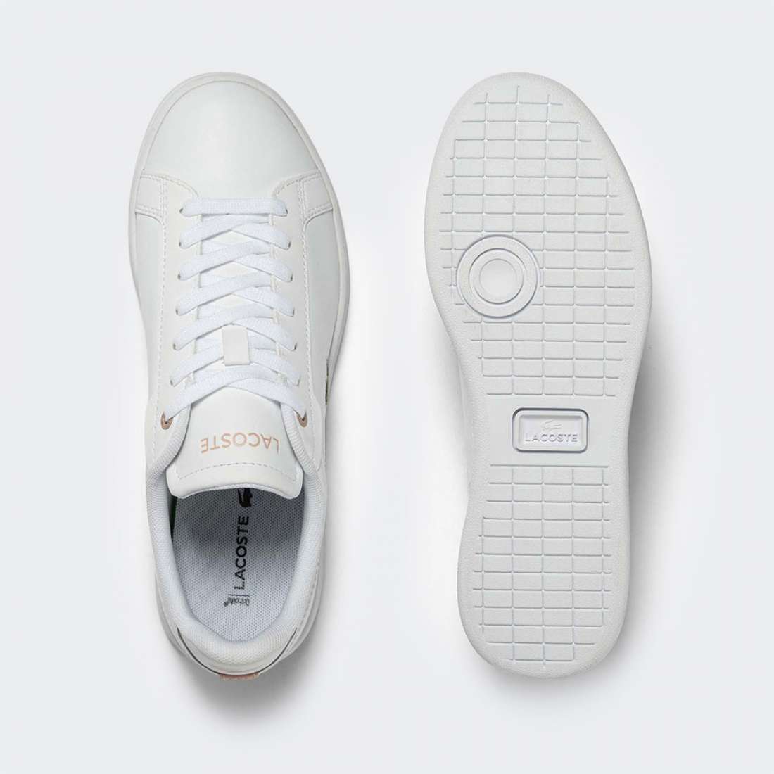 LACOSTE CARNABY PRO W WHT/LT PNK