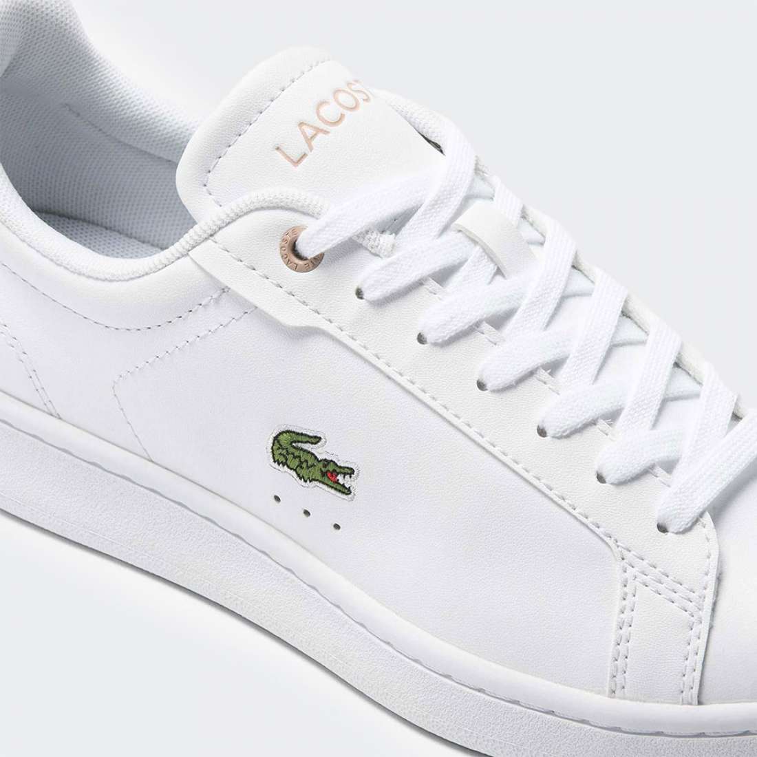 LACOSTE CARNABY PRO W WHT/LT PNK