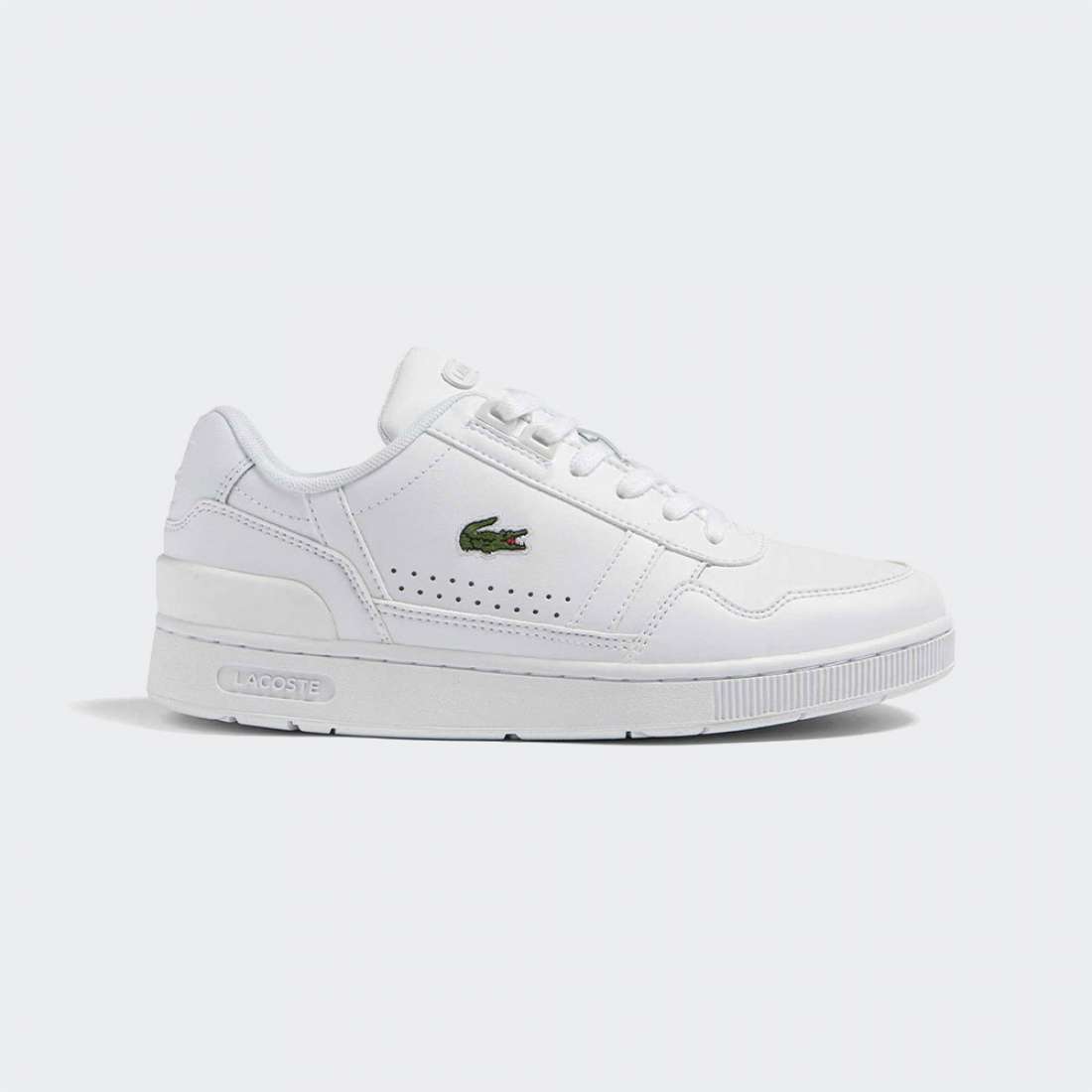 LACOSTE T-CLIP W WHT/WHT