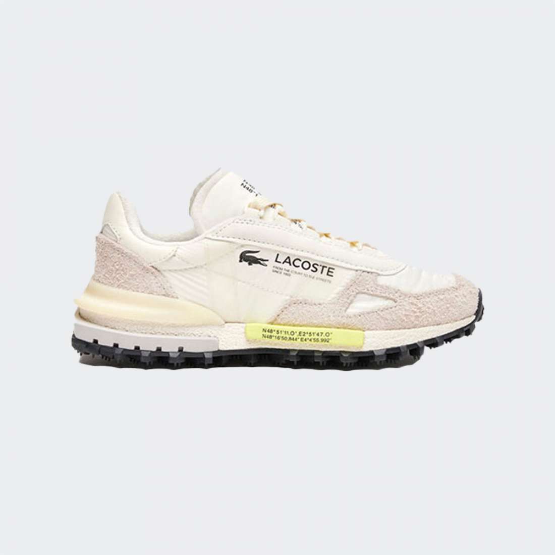 LACOSTE L-SPIN DELUXE 3.0 OFF WHT/LT GRN