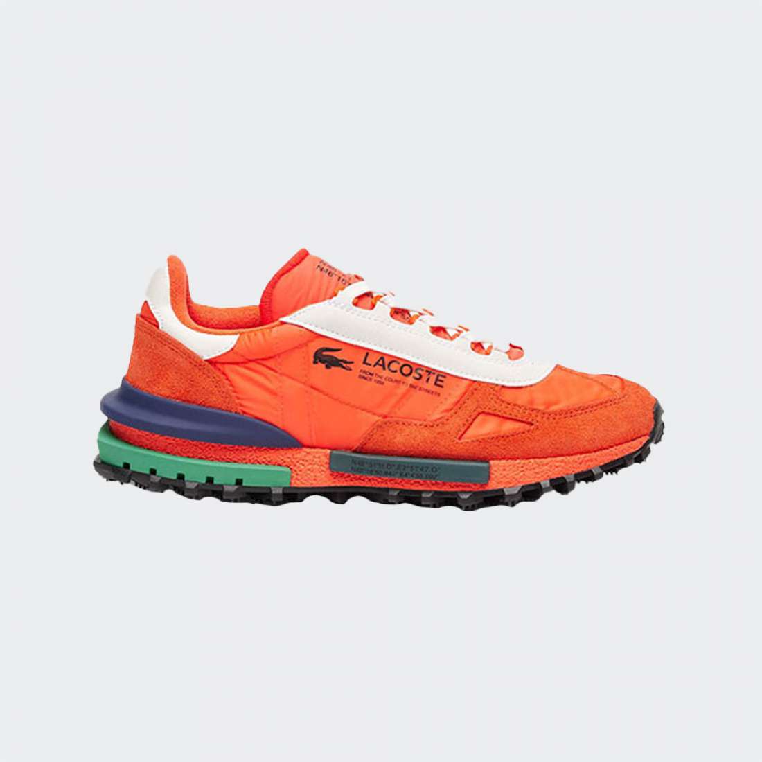 LACOSTE ELITE ACTIVE ORG/DK GRN