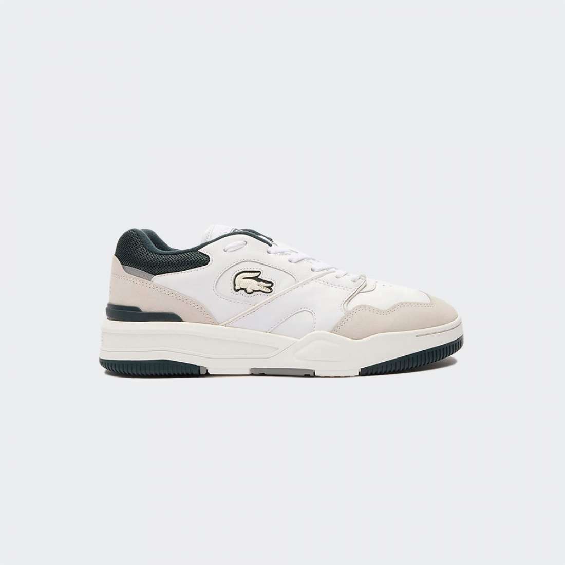 LACOSTE LINESHOT WHITE/DARK GREEN