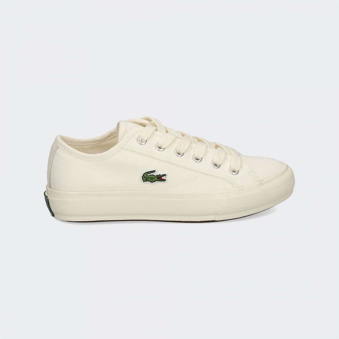 LACOSTE BACKCOURT TEXTILE OFF WHT/OFF WHT