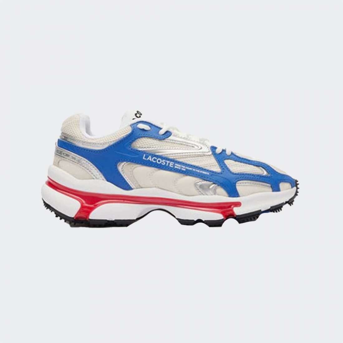 TÉNIS/SAPATILHAS LACOSTE L003 2K24 WHT/RED/BLU