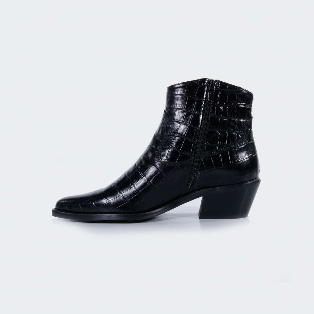 BOTA RUIKA CROCO BLACK