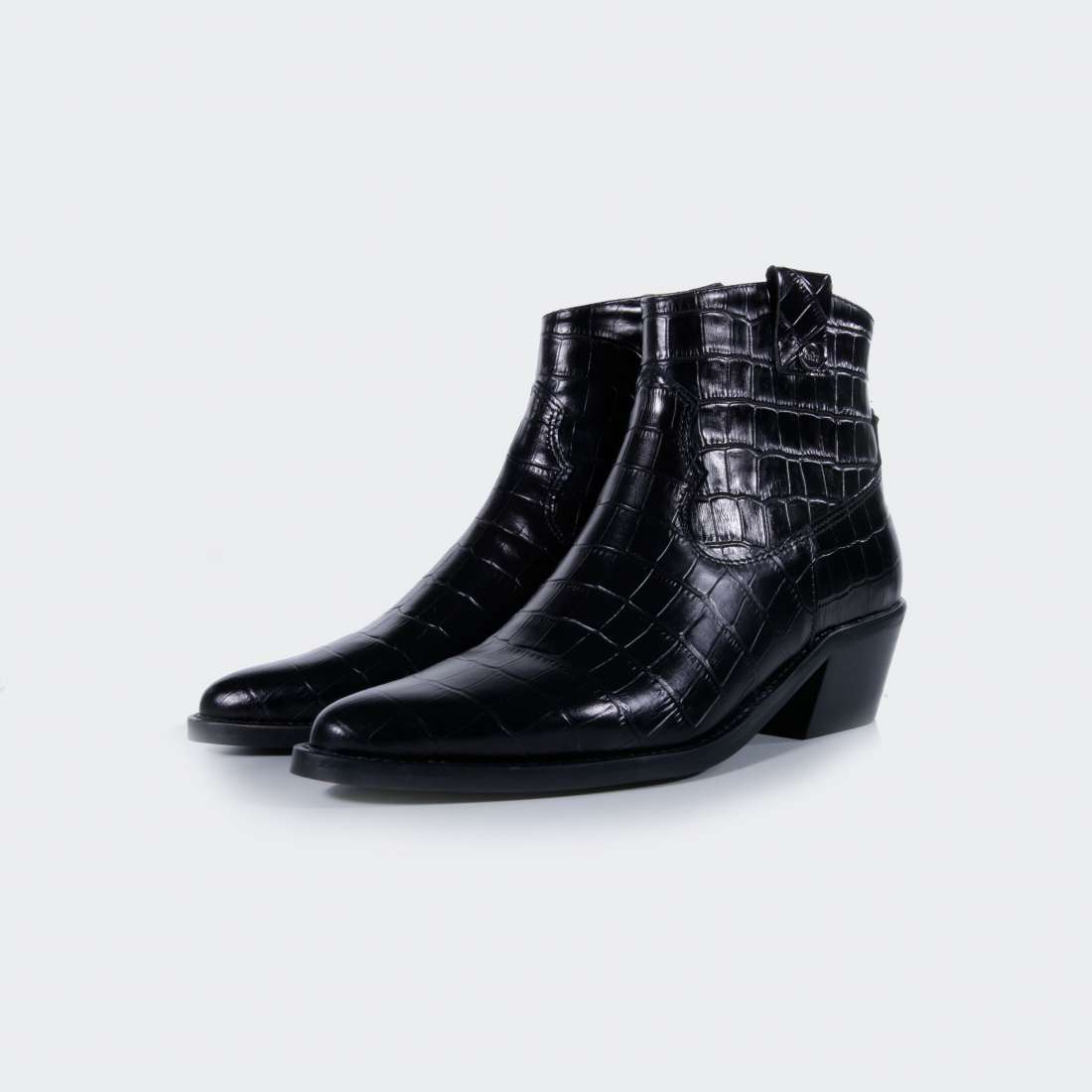 BOTA RUIKA CROCO BLACK