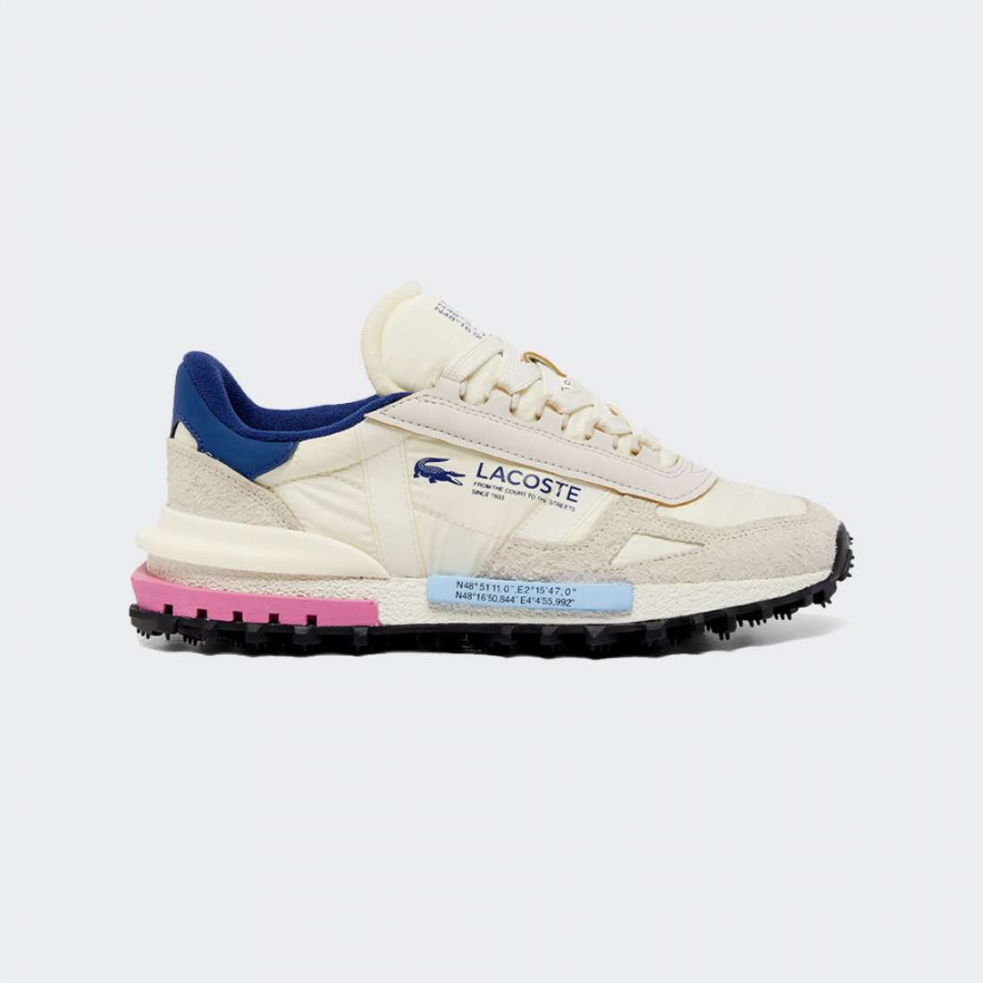 LACOSTE ELITE ACTIVE OFF WHT/NVY