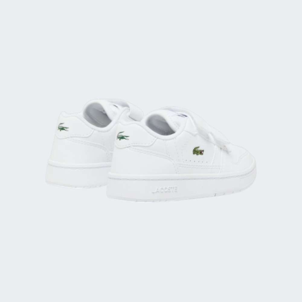 LACOSTE T-CLIP WHT/DK GRN